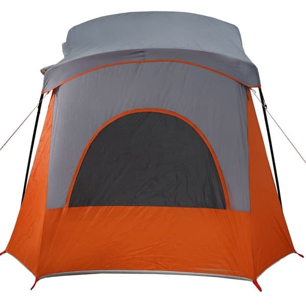 vidaXL 5-personers campingtelt vandtæt grå
