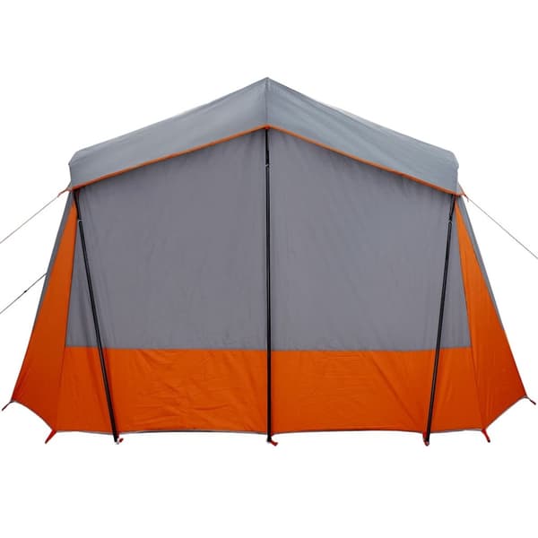 vidaXL 5-personers campingtelt vandtæt grå