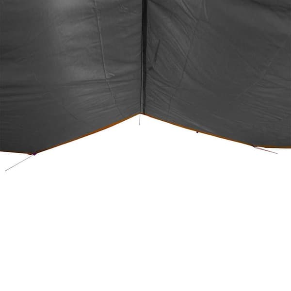 vidaXL Tarp grå och orange 300x294 cm vattentät