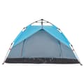 Miniatyrbilde 8 av 11: vidaXL Campingtelt 3 personer blå hurtigutløser