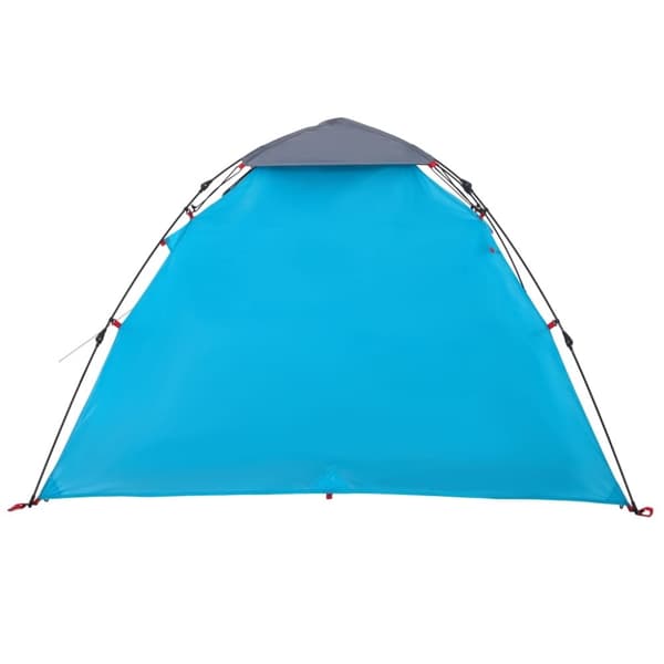 vidaXL 3-personers campingtelt kuppel quick-release blå