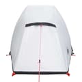 Miniatyrbilde 7 av 11: vidaXL Tunneltelt for camping 1 person hvit blendingsstoff vanntett