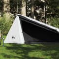 Miniatyrbilde 1 av 11: vidaXL Tunneltelt for camping 1 person hvit blendingsstoff vanntett