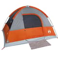 Miniatyrbilde 5 av 11: vidaXL Kuppeltelt for camping 3 personer oransje vanntett
