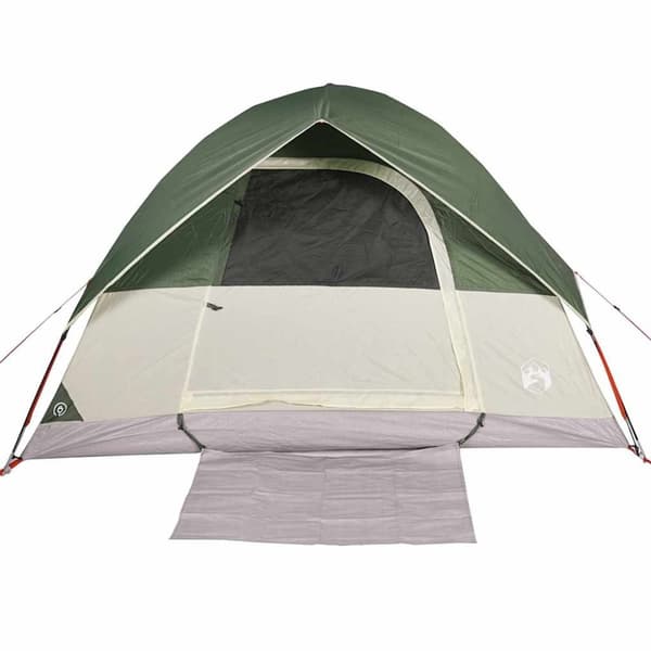 vidaXL Kuppeltelt for camping 3 personer grønn vanntett