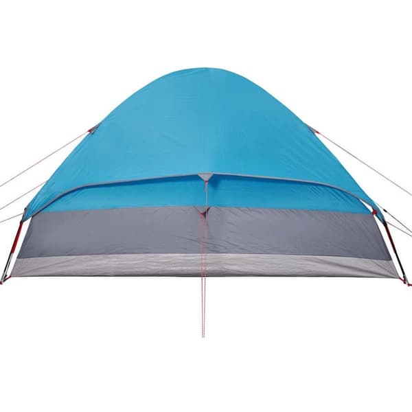 vidaXL Kuppeltelt for camping 4 personer blå vanntett