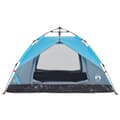 Miniatyrbillede 7 af 11: vidaXL 2-personers campingtelt kuppel quick-release blå