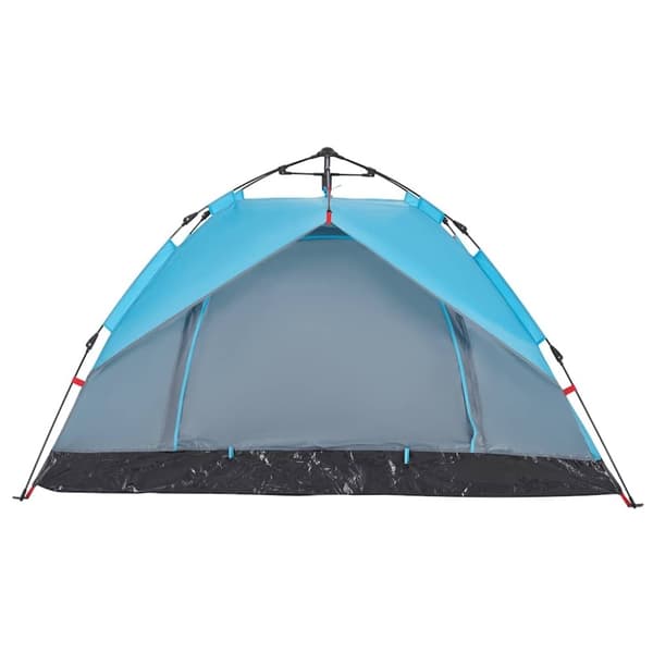 vidaXL 2-personers campingtelt kuppel quick-release blå