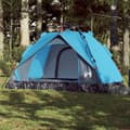 Miniatyrbillede 1 af 11: vidaXL 2-personers campingtelt kuppel quick-release blå