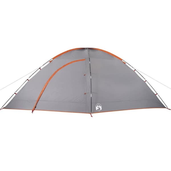 vidaXL Tunneltelt for camping 8 personer oransje vanntett