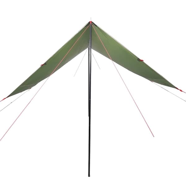 vidaXL Tarp grön 430x380x210 cm vattentät