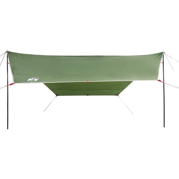 vidaXL Retkipressu vihreä 430x380x210 cm vedenpitävä