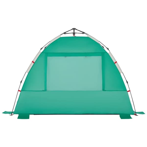 vidaXL 2-personers campingtelt vandtæt quick-release grøn