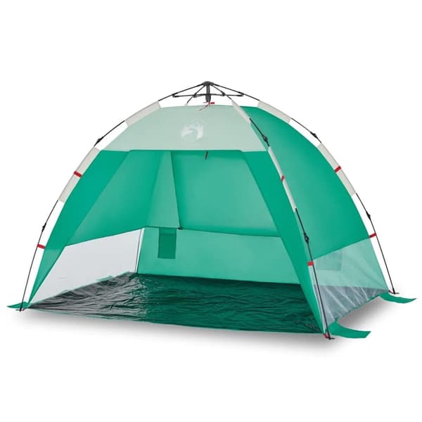 vidaXL 2-personers campingtelt vandtæt quick-release grøn