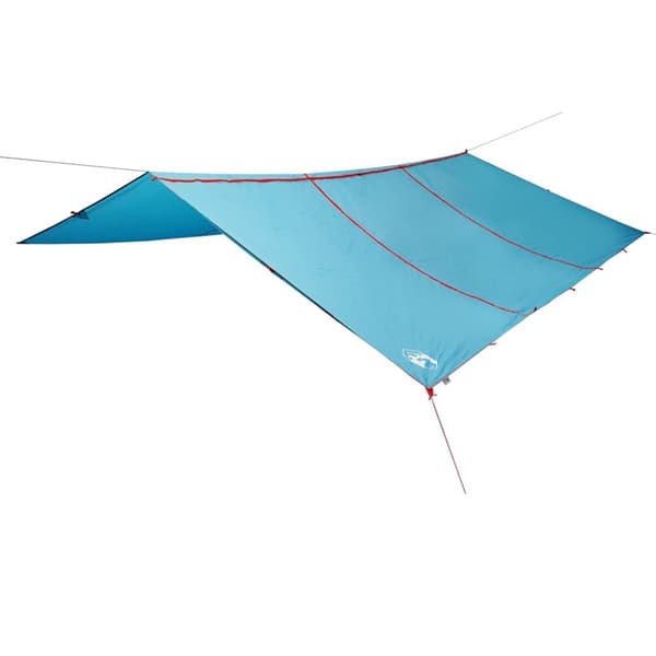 vidaXL Tarp blå 420x440 cm vattentät