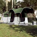 Miniatyrbilde 3 av 11: vidaXL Tunneltelt for camping 8 personer grønn vanntett