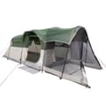 Miniatyrbilde 4 av 11: vidaXL Tunneltelt for camping 8 personer grønn vanntett
