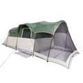 Miniatyrbilde 5 av 11: vidaXL Tunneltelt for camping 8 personer grønn vanntett