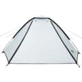 Miniatyrbilde 7 av 11: vidaXL Kuppeltelt for camping 4 personer hvit blendingsstoff vanntett