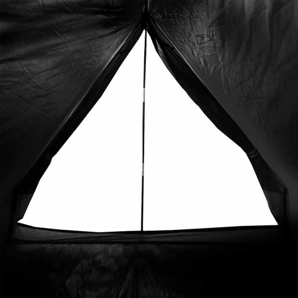vidaXL Campingtelt A-ramme 2 personer hvit blendingsstoff vanntett