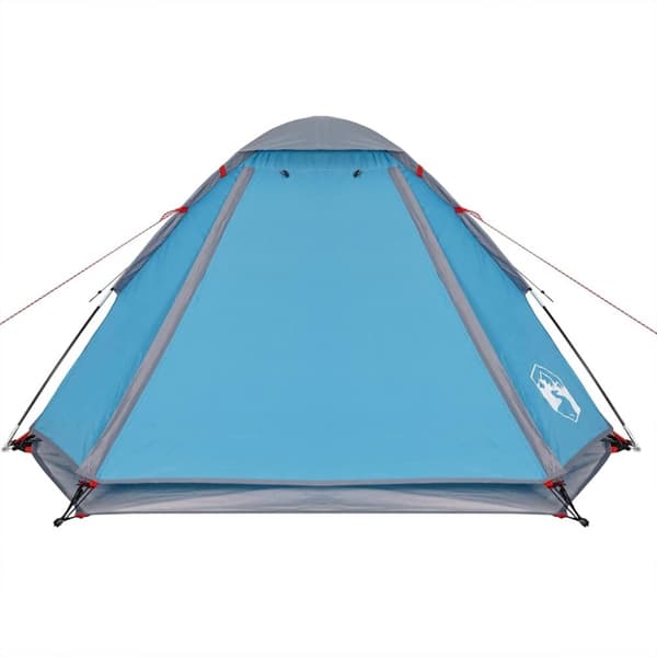 vidaXL 4-personers campingtelt vandtæt blå