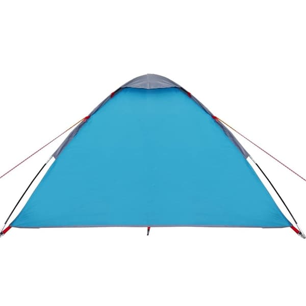 vidaXL 4-personers campingtelt vandtæt blå
