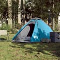 Miniatyrbild 3 av 11: vidaXL Kupoltält 4 personer blå vattentätt