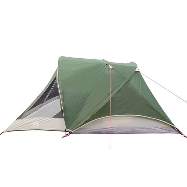 vidaXL Campingtält 4 personer grön vattentätt