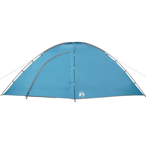 vidaXL Campingtelt 8 personer blå vanntett