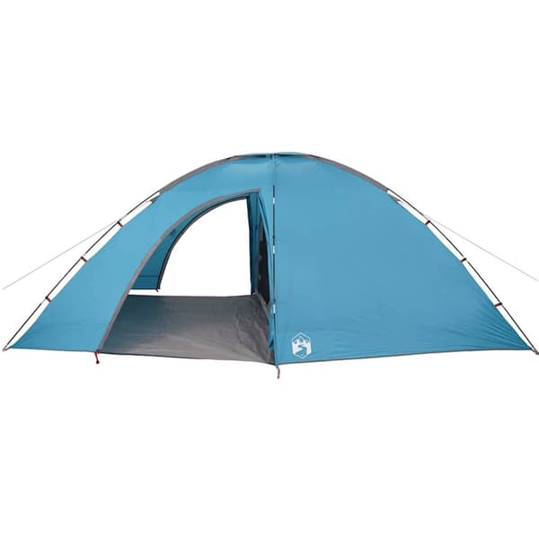 vidaXL Campingtelt 8 personer blå vanntett
