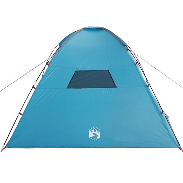 vidaXL Campingtelt 8 personer blå vanntett
