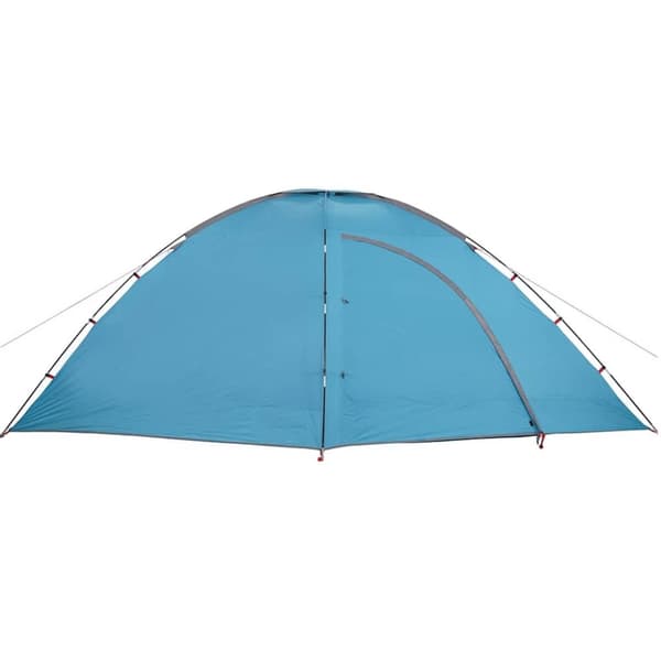 vidaXL Campingtelt 8 personer blå vanntett