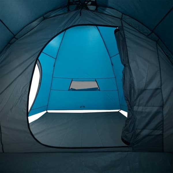 vidaXL Campingtelt 8 personer blå vanntett