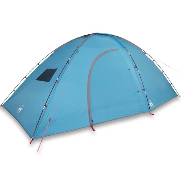 vidaXL 8-personers campingtelt vandtæt blå