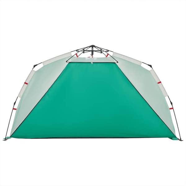 vidaXL 3-personers campingtelt vandtæt quick-release grøn