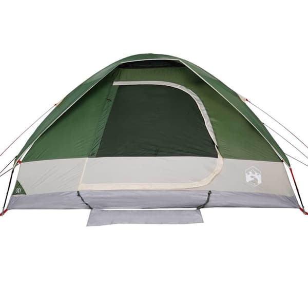 vidaXL Kuppeltelt for camping 6 personer grønn vanntett