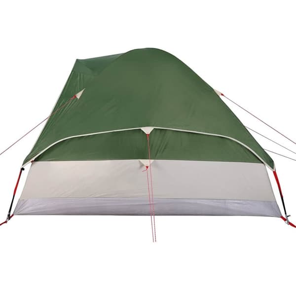 vidaXL Kuppeltelt for camping 6 personer grønn vanntett
