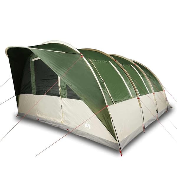 vidaXL Tunneltelt for camping 7 personer grønn vanntett