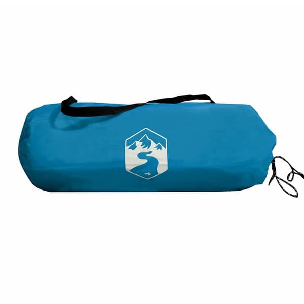 vidaXL Campingpresenning blå 500x294 cm vanntett