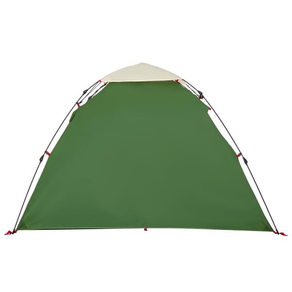 vidaXL 3-personers campingtelt kuppel quick-release grøn