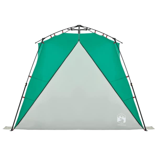 vidaXL 4-personers campingtelt vandtæt quick-release grøn