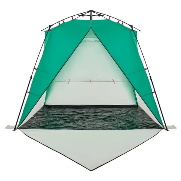 vidaXL 4-personers campingtelt vandtæt quick-release grøn