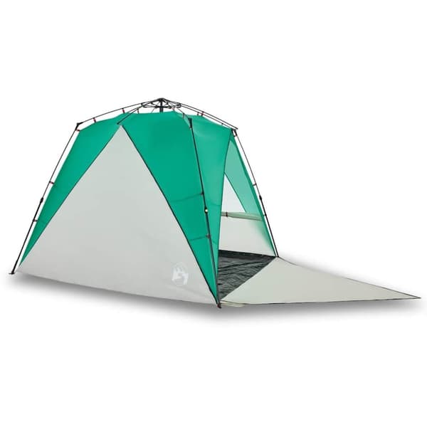 vidaXL 4-personers campingtelt vandtæt quick-release grøn