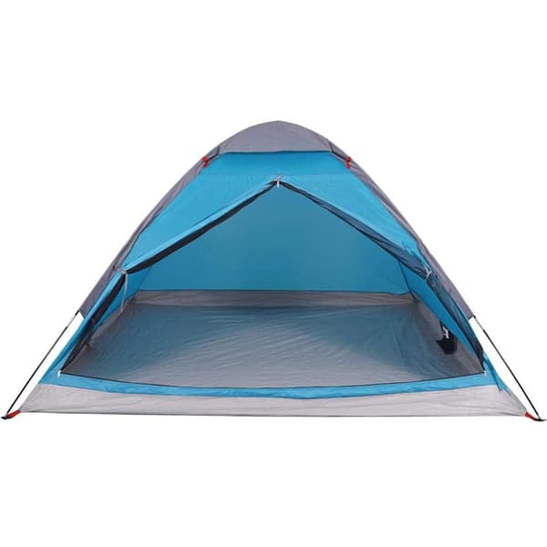 vidaXL Kuppeltelt for camping 1 person blå vanntett