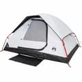 Miniatyrbilde 4 av 11: vidaXL Kuppeltelt for camping 2 personer hvit blendingsstoff vanntett