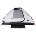 Miniatyrbilde 7 av 11: vidaXL Kuppeltelt for camping 2 personer hvit blendingsstoff vanntett