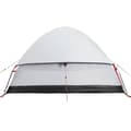 Miniatyrbilde 10 av 11: vidaXL Kuppeltelt for camping 2 personer hvit blendingsstoff vanntett