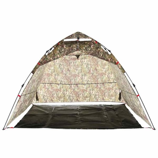 vidaXL 4-personers fisketelt quick-release camouflage