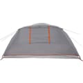 Miniatyrbild 9 av 11: vidaXL Campingtält 4 personer grå och orange vattentätt