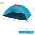 Miniatyrbillede 5 af 7: Vindskærm og læskærm Aktive Blå Polyester Oxford 210D 200 x 92 x 130 cm 200 x 130 x 92 cm